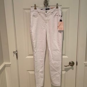 NYDJ Jeans Optic White Alina Skinny Ankle Size 4-NWT